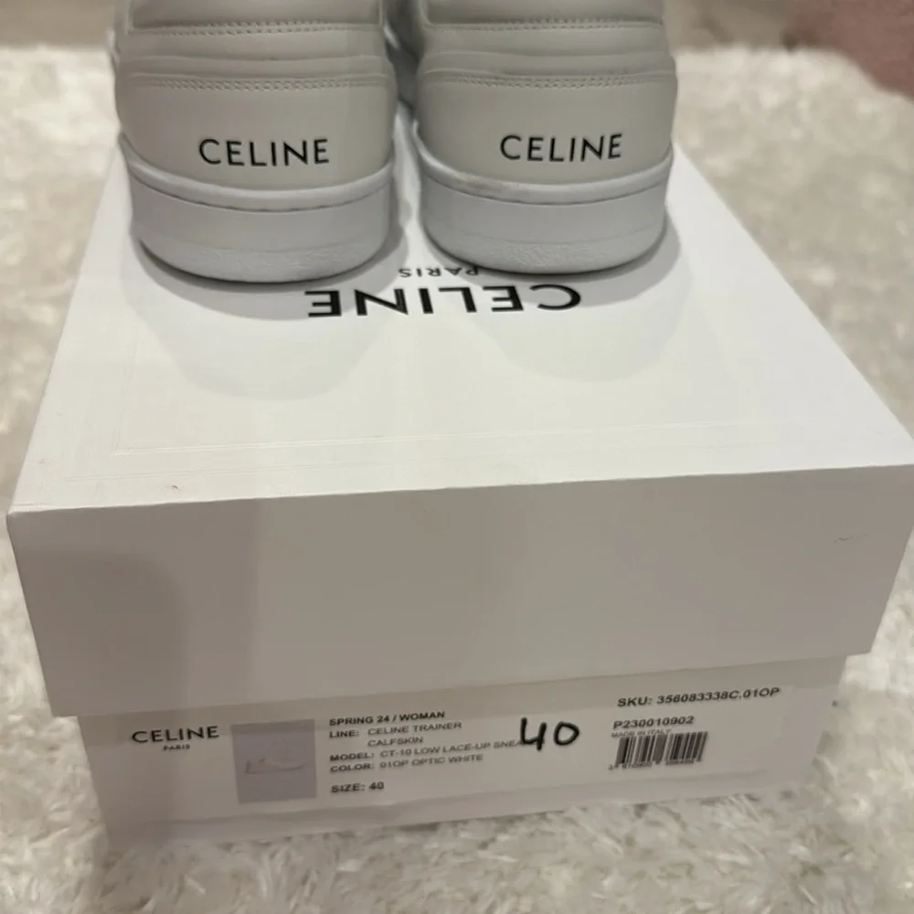 Celine women White Sneakers - Picture 3 of 8